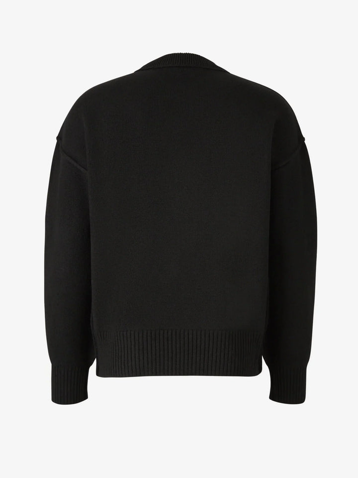 Ami | Sweater with heart print