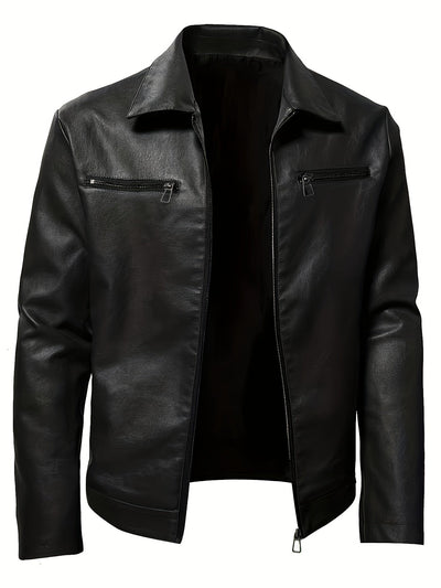Darrell | Elegant Leather Jacket
