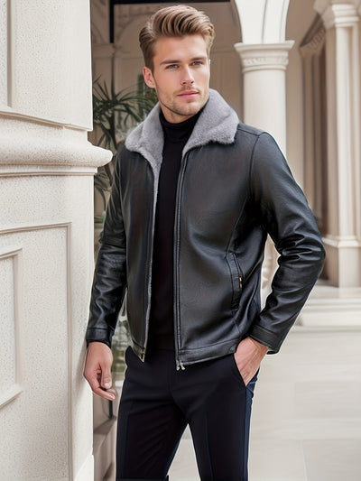 Raymond | Comfortable Warm Leather Jacket