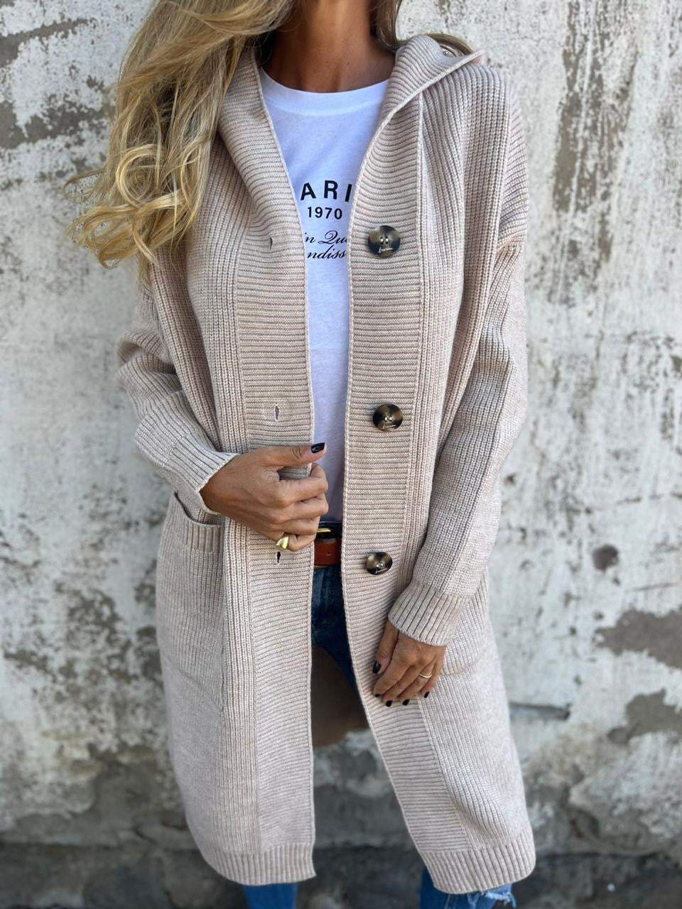 Everly | Elegant long cardigan