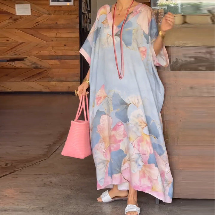Lisa | Vibrant floral dress