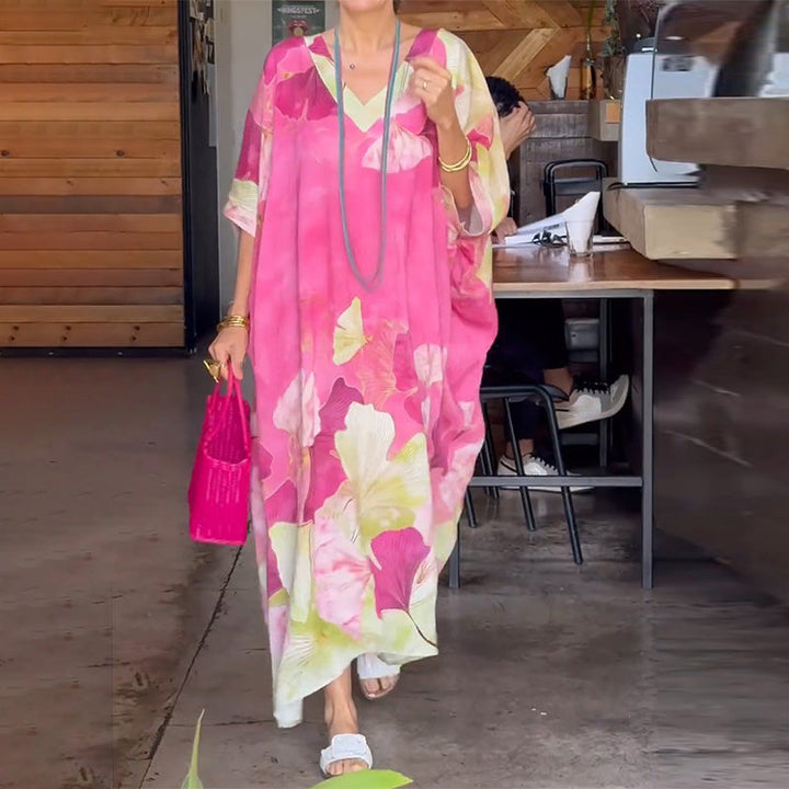 Lisa | Vibrant floral dress