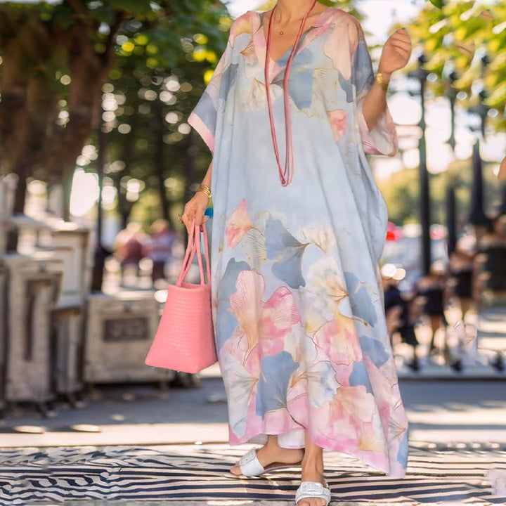 Lisa | Vibrant floral dress