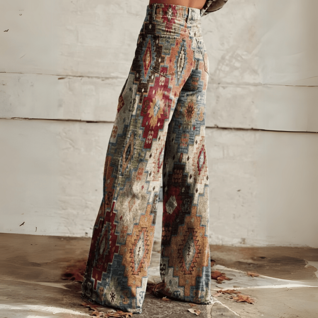 Aria | Trendy vintage boho trousers