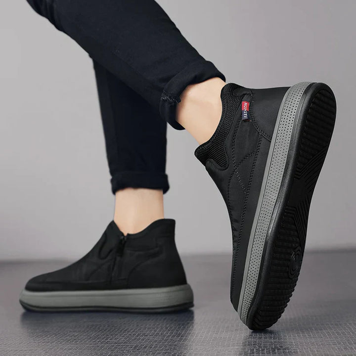 Gerald | Zip-Up Comfort Boots